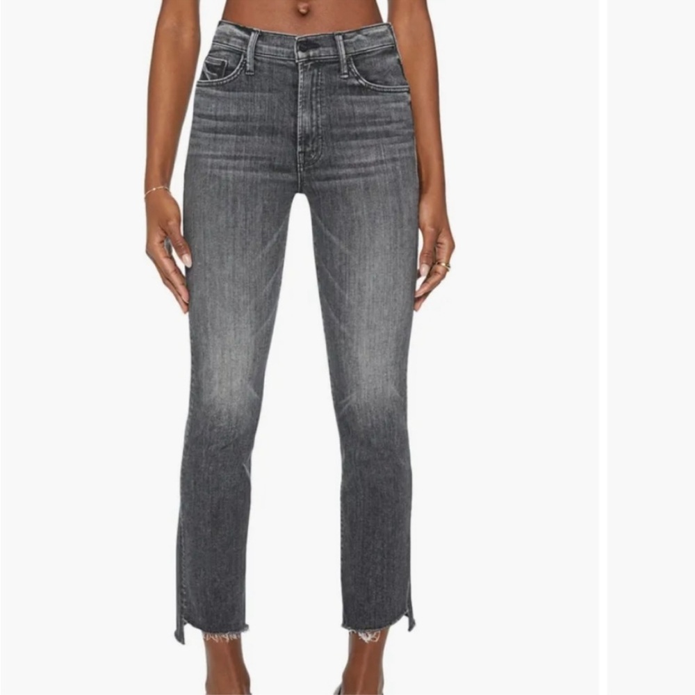 NEW Mother The Insider Crop Step Fray in Save Your Soul Jeans